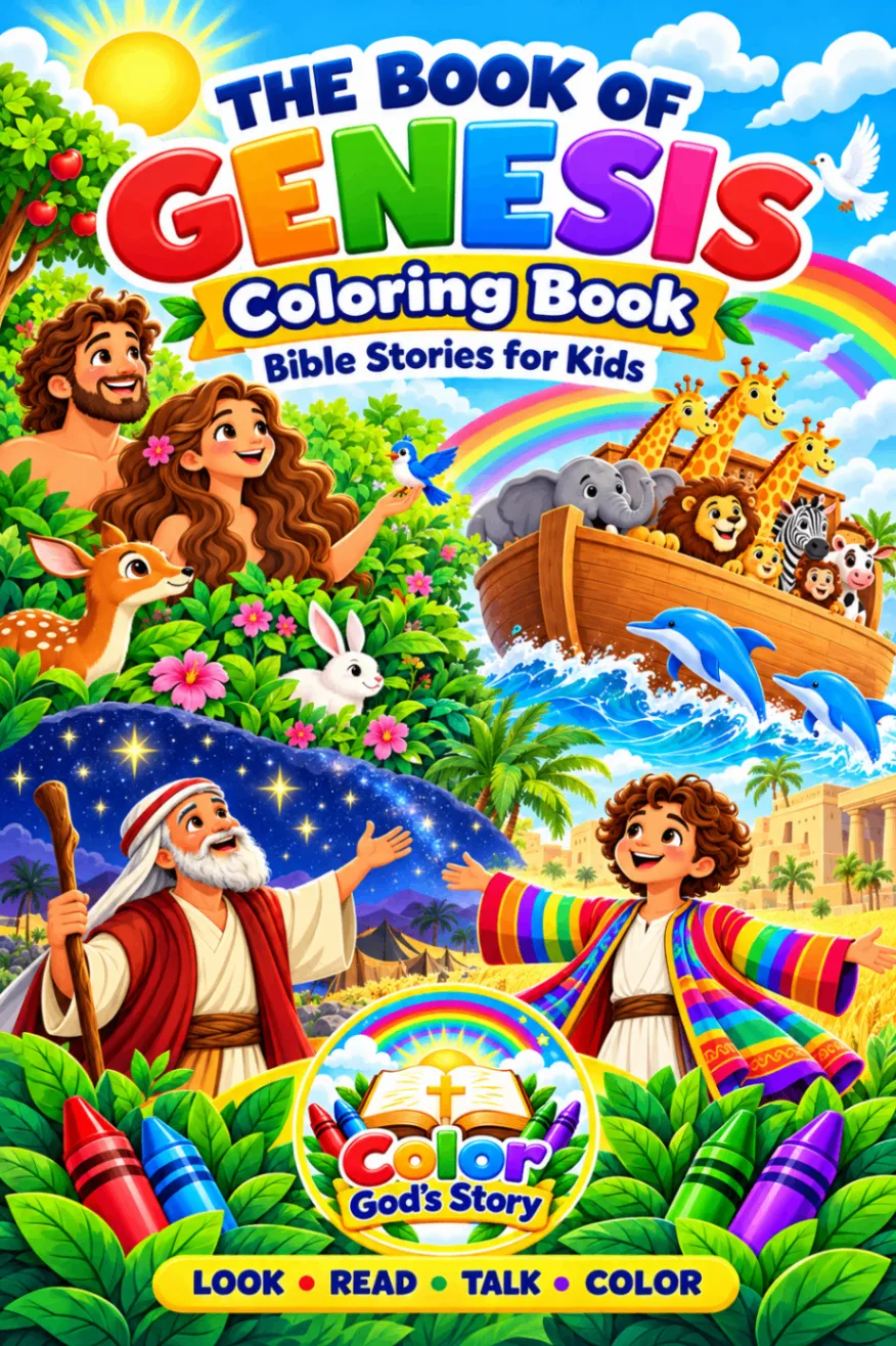Color God's Story: The Book of Genesis cover